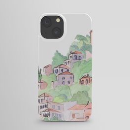 Hydra sunset, greek island iPhone Case