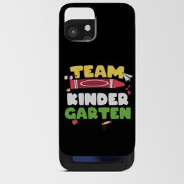 Team Kindergarten iPhone Card Case
