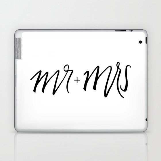 Mr + Mrs Laptop & iPad Skin