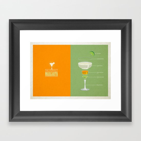 The Perfect Margarita Framed Art Print
