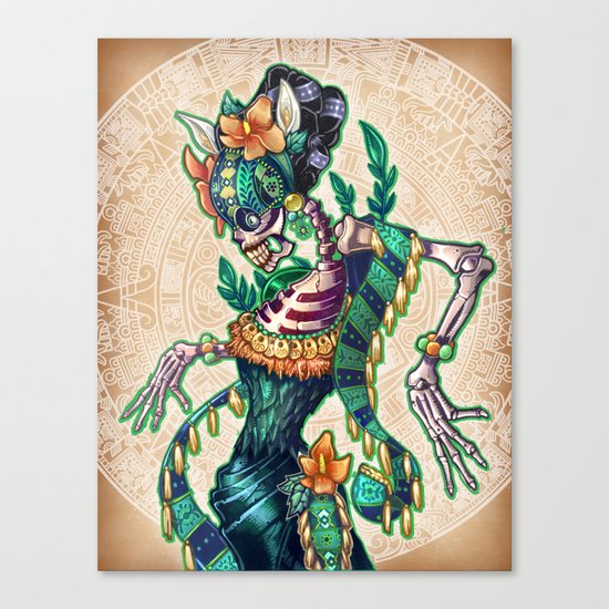 Dance of the Dead Canvas Print
