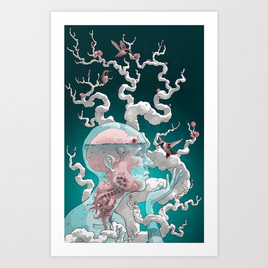 The Zoo Art Print by angrymonk | Society6