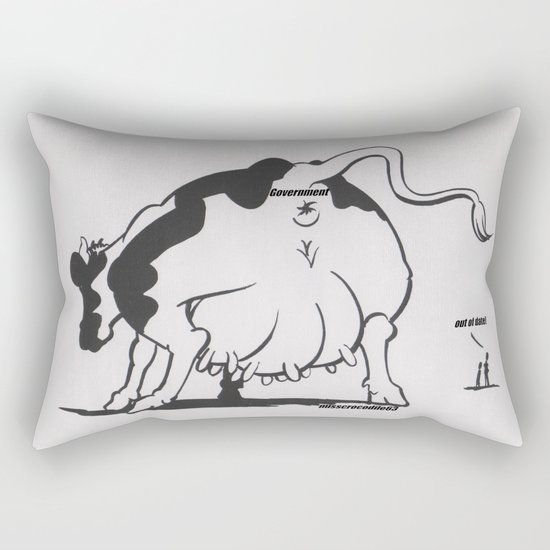 Milked? Rectangular Pillow