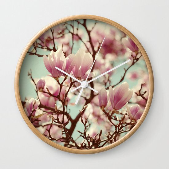 Secret Garden Wall Clock