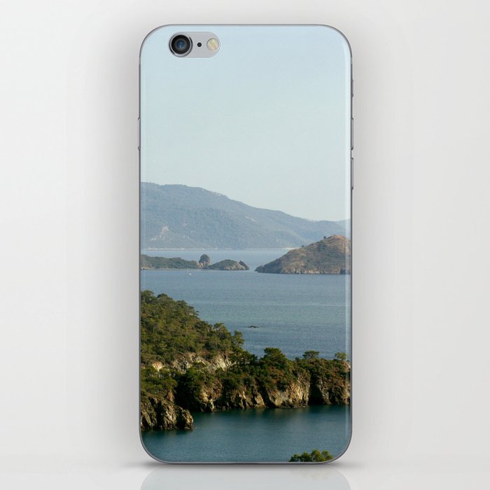 Gocek Fethiye Bay Islands Landscape Photograph iPhone Skin