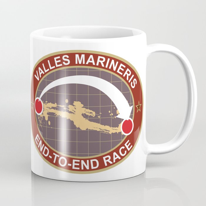 Race Valles Marineris Coffee Mug