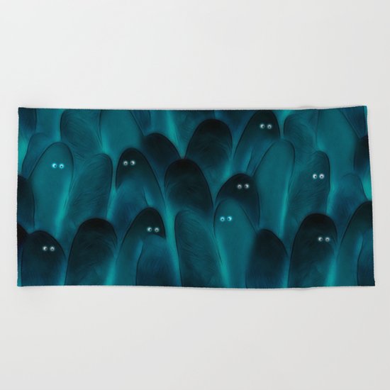 Ghost Whisper Beach Towel