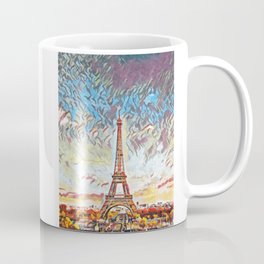 Paris. Digital oil painting Coffee Mug
