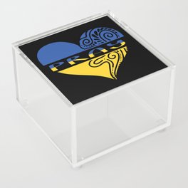 Pray Ukraine Acrylic Box