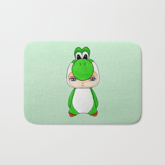 A Boy - Yoshi Bath Mat