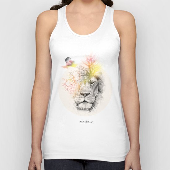 lion Unisex Tank Top