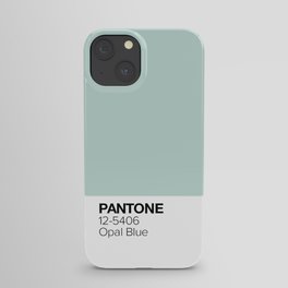 Pantone: Opal Blue iPhone Case