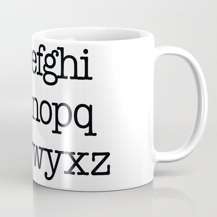 ACAB Alphabet Coffee Mug