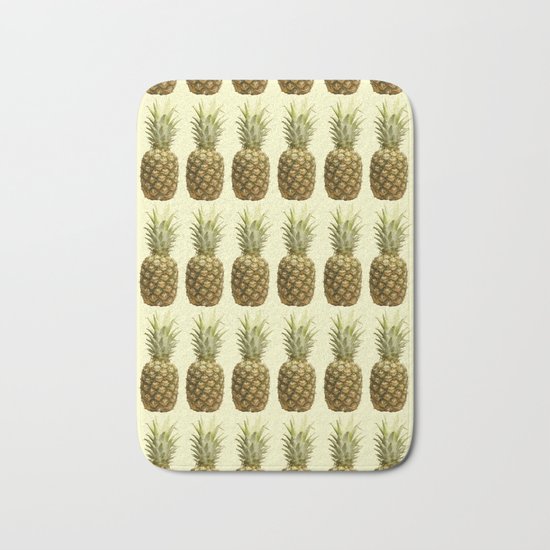 Pineapple #1 Bath Mat