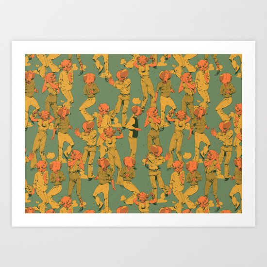Party Monster 2 Art Print