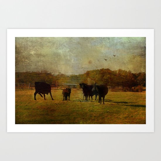 Hiding Art Print