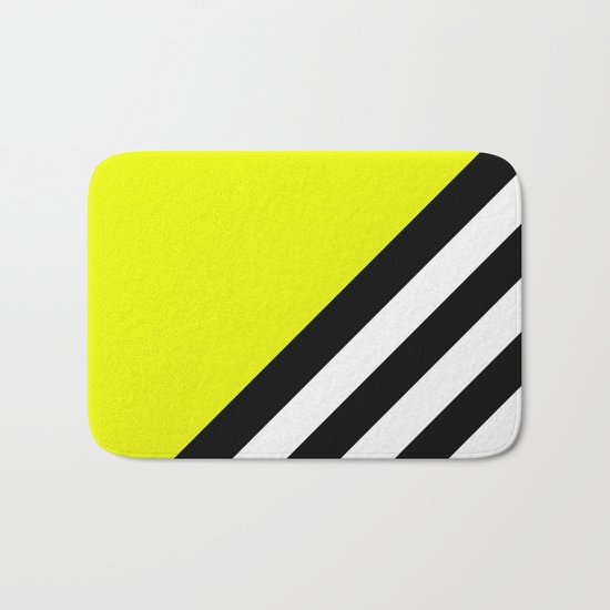 Sunshine Zebra Bath Mat