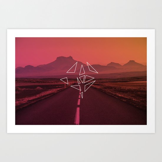 Geometry Art Print