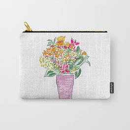 Smoothie & Bouquet Carry-All Pouch