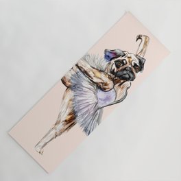 Pug Ballerina in Dog Ballet | Swan Lake  Yoga Mat