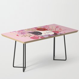 Kitty Bouquet-Pink Coffee Table