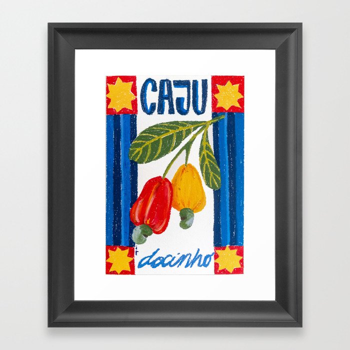 sweet cashew Framed Art Print