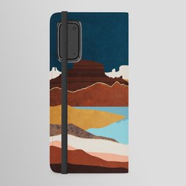 Desert Moon Lake Android Wallet Case