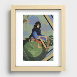 SZA CTRL Collage Recessed Framed Print