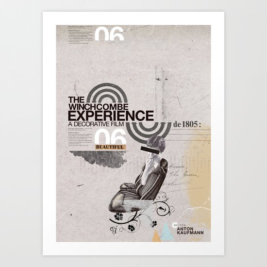 Additional poster design- The Wichcombe Experience Art Print