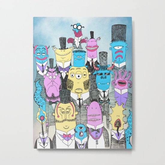 A Few Good Monsters Metal Print