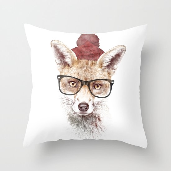 It's pretty cold outside Throw Pillow