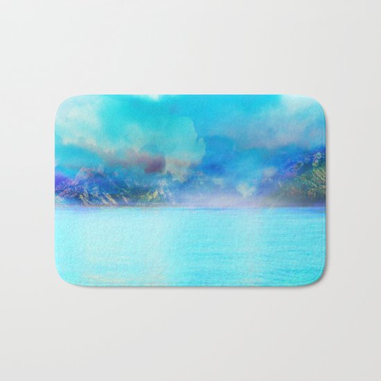 Fantasy Landscape Bath Mat