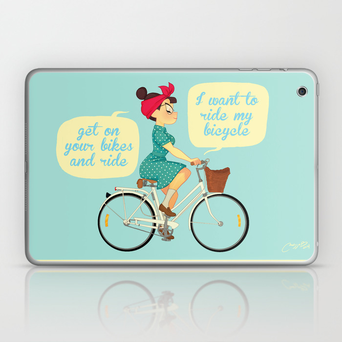 i like to ride my bike