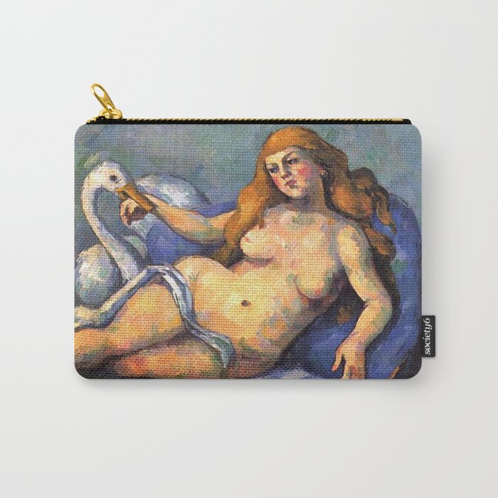 Leda And The Swan Paul Cezanne 1880 Carry-All Pouch