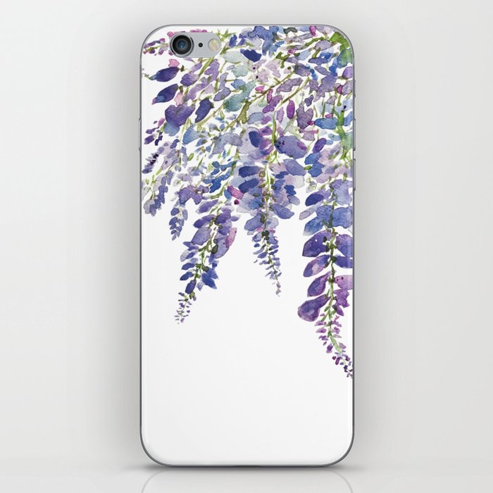 watercolor lavander iPhone Skin