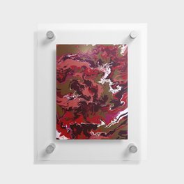 Movement Red Floating Acrylic Print