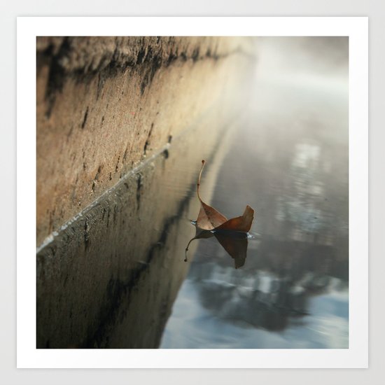 a moment suspended ... Art Print