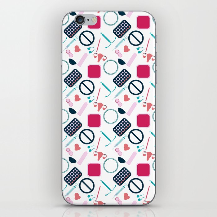 Contraception Pattern iPhone Skin