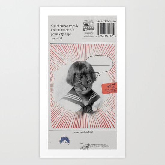cat Art Print