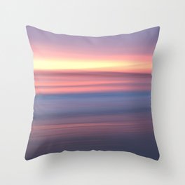 Pastel sunrise Throw Pillow