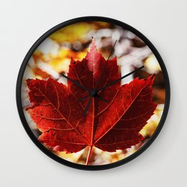 Canadian Maple Wall Clock