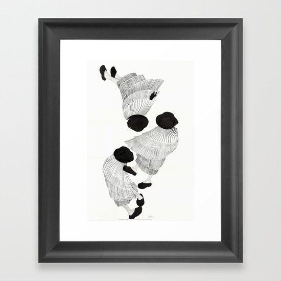 Silêncio Framed Art Print