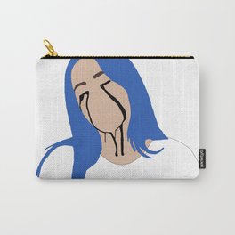 the girl with the blue hair Carry-All Pouch