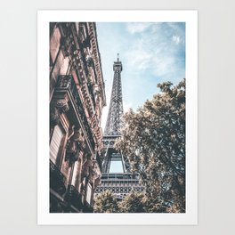 Eiffel Tower Paris  Art Print