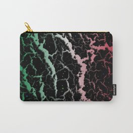 Cracked Space Lava - Green/White/Red Carry-All Pouch