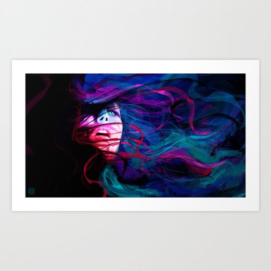 DROWN Art Print