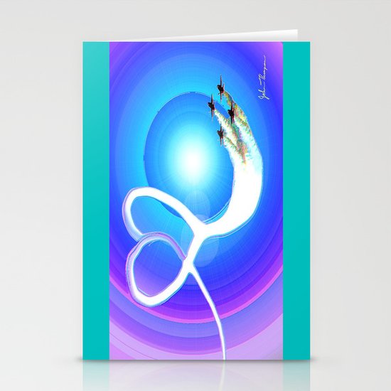 Love from above Stationery Cards