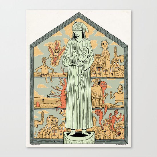 Saint Francis Canvas Print
