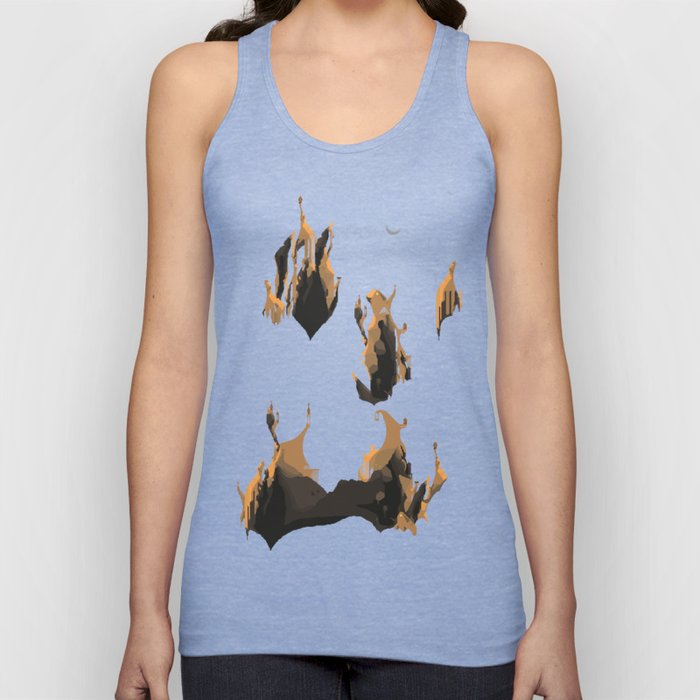 Floating cliff Tank Top