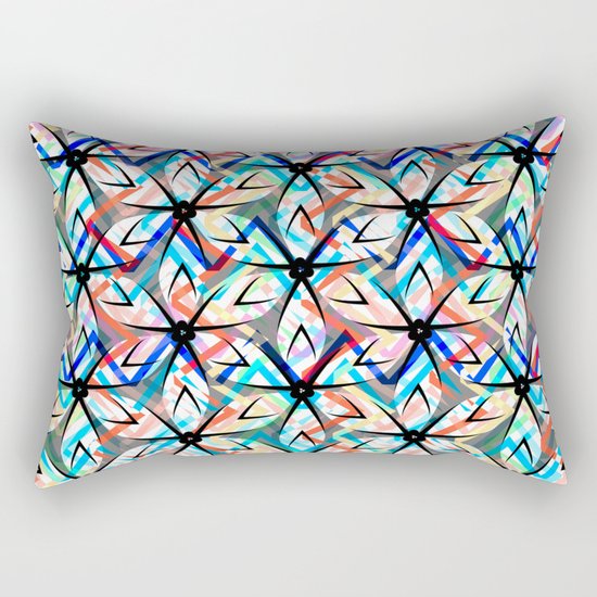 Floral exuberance Rectangular Pillow